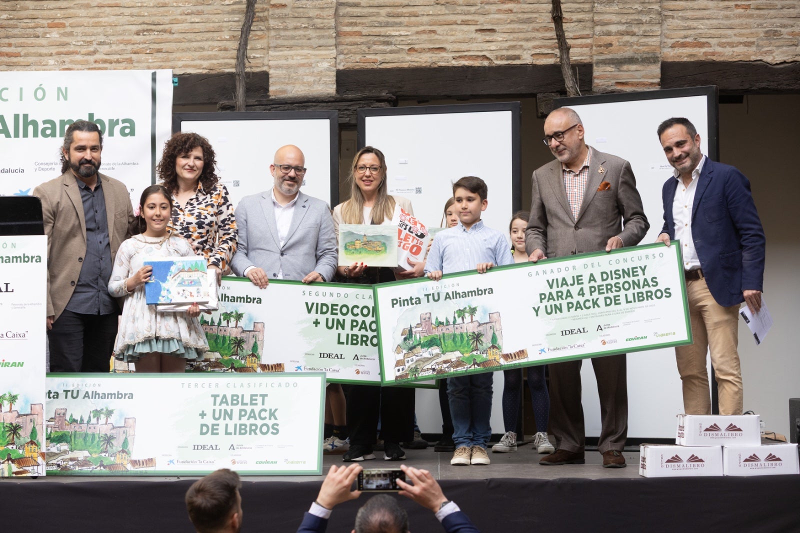 Las imágenes de los ganadores del concurso escolar &#039;Pinta tu Alhambra&#039;