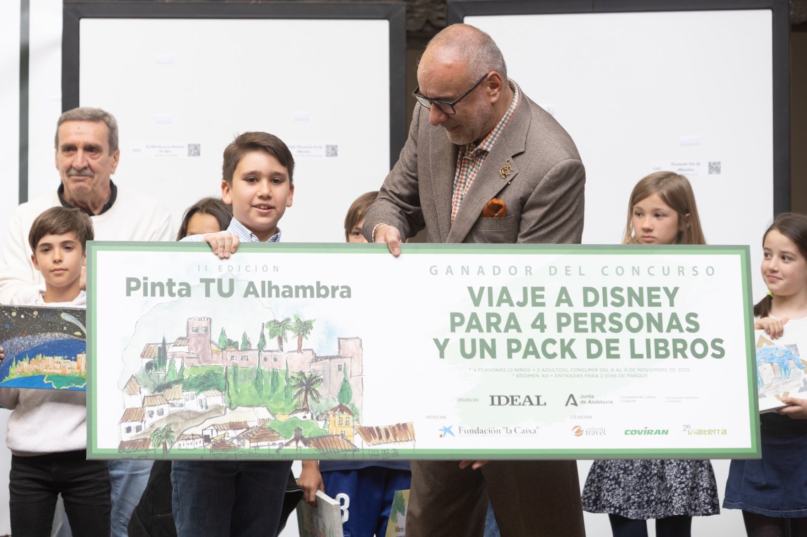 Las imágenes de los ganadores del concurso escolar &#039;Pinta tu Alhambra&#039;