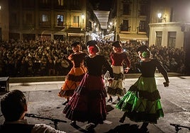 Celebración de la Noche en Blanco en Granada.