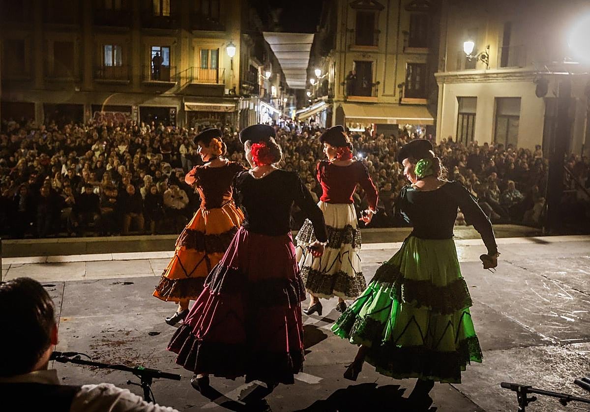 Celebración de la Noche en Blanco en Granada.