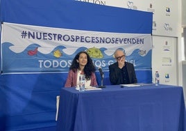 Patricia Ramírez durante la rueda de prensa.