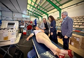 La Maratón de Donación de Sangre y Plasma de Almería celebra una nueva edición en el Rafael Florido