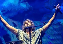 Mikel Izal en un concierto anterior.