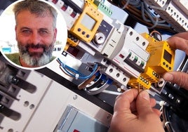 Manuel Contreras, presidente de la Asociación de Instaladores Eléctricos y de Telecomunicaciones de Granada.