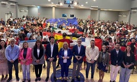 Más de 350 escolares participan en la celebración del Día de Europa en Las Gabias