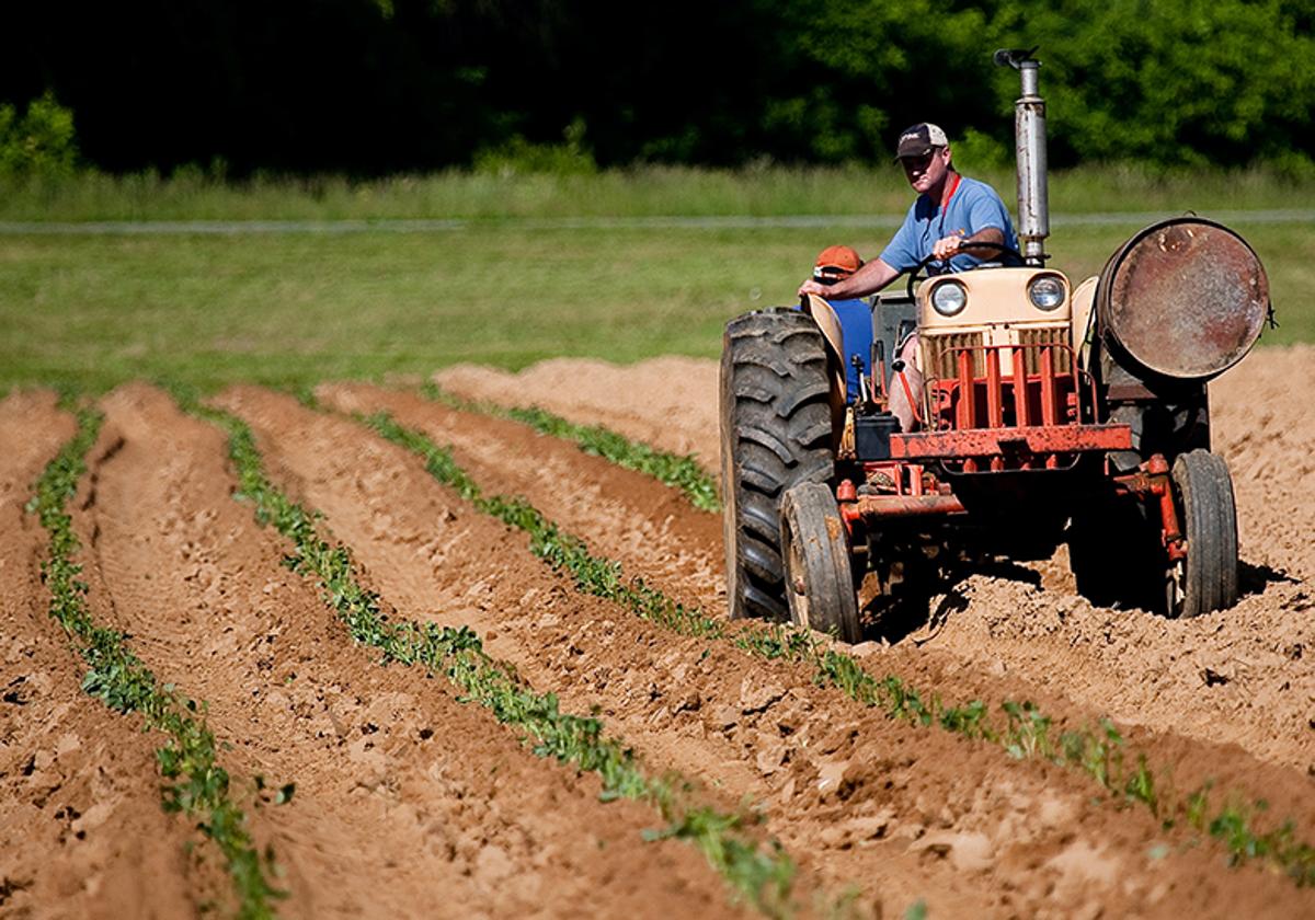 Muere un hombre tras volcar un tractor en una finca de Villacarrillo