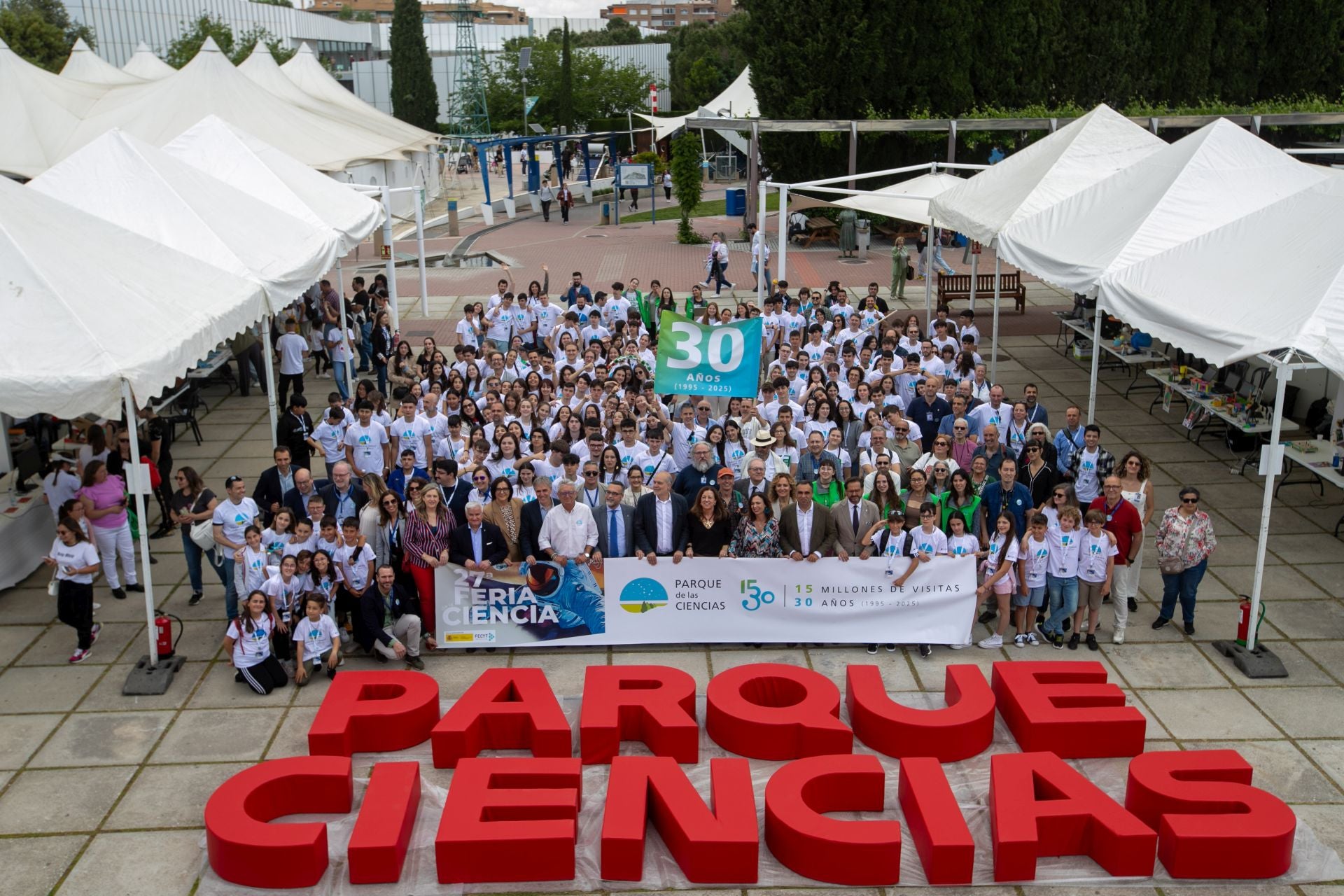 Las mejores imágenes de la fiesta del Parque de las Ciencias en su 30 aniversario