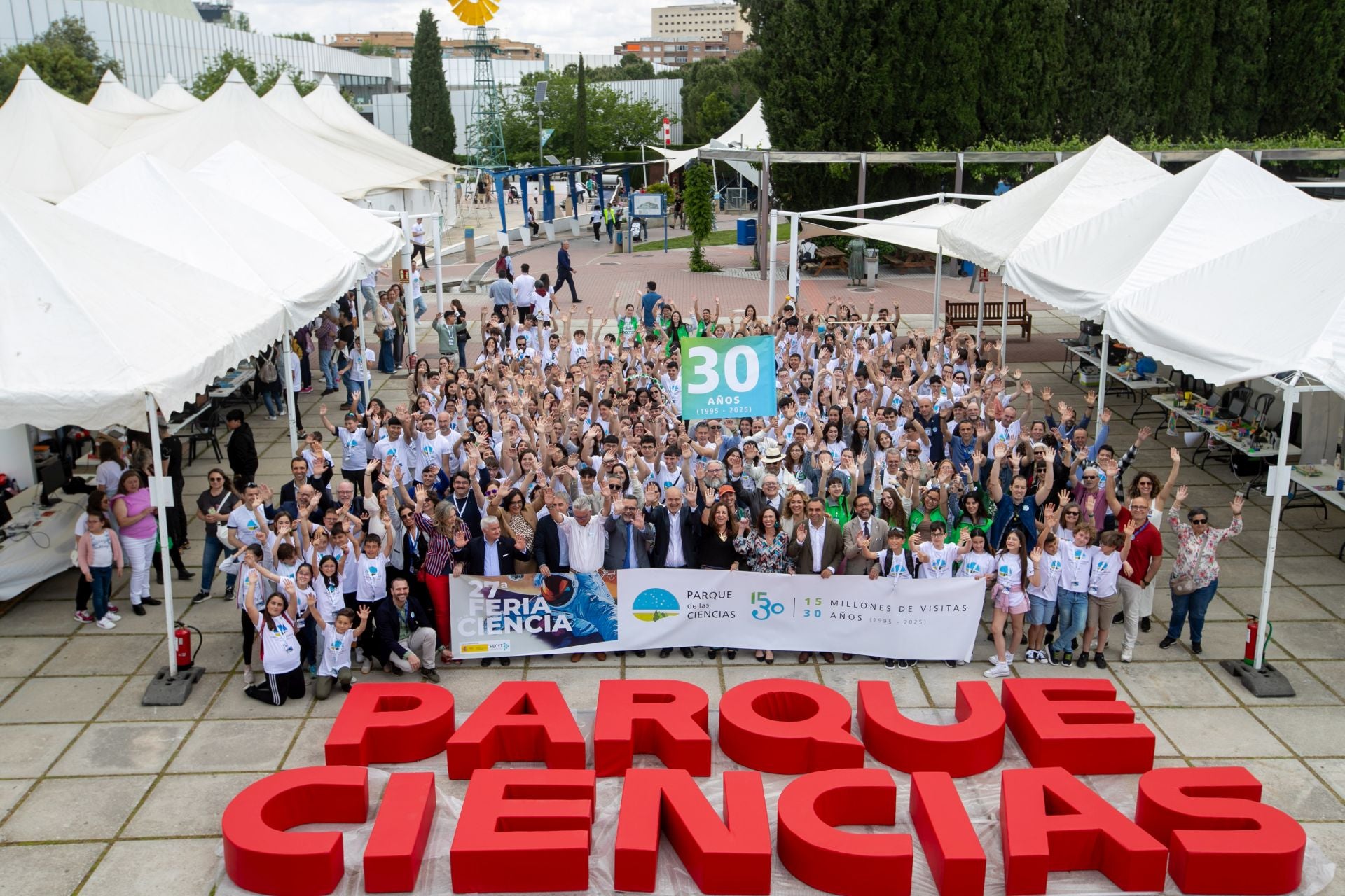 Las mejores imágenes de la fiesta del Parque de las Ciencias en su 30 aniversario