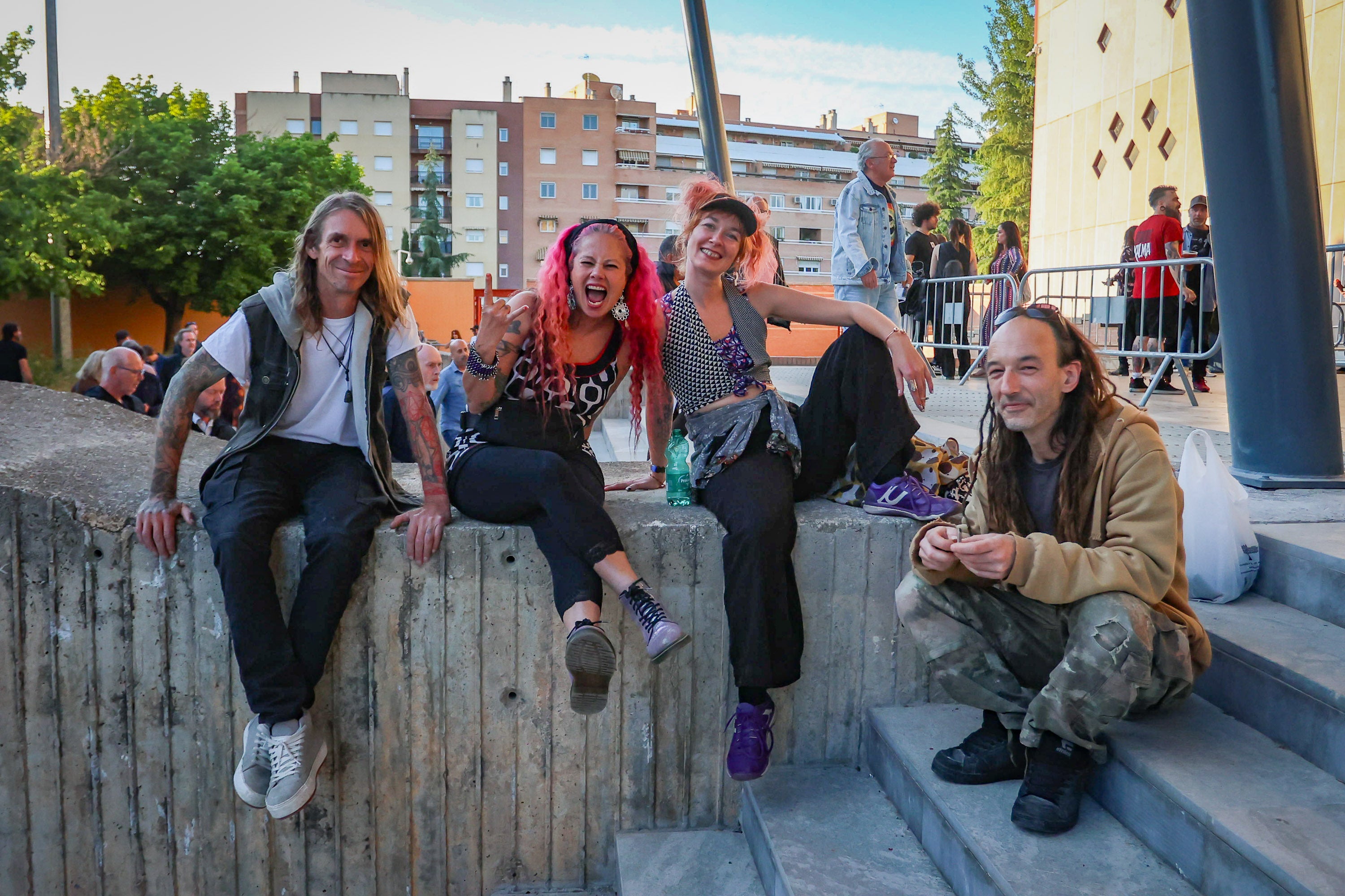 Gran ambiente en el concierto de los Pixies en Granada, el único en España