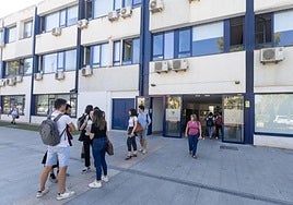 Estudiantes de la Universidad de Granada.
