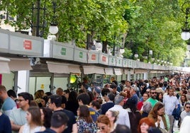 Un aspecto de la Carrera de la Virgen, atestada de público ayer sábado.