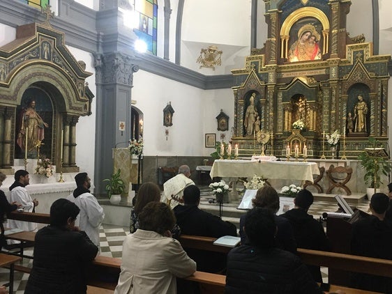 Interior de la capilla del Monasterio de los Agustinos Recoletos en Monachil
