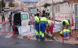 Atención: varios barrios se quedarán sin agua el miércoles en Almería por las obras del AVE