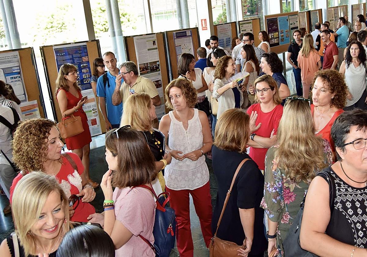 Profesores de la Universidad de Almería en una de las acciones de innovación docente.