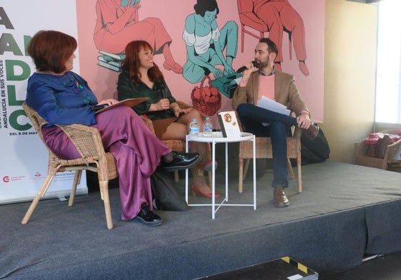Teresa Gómez, Ioana Gruia y Gerardo Rodríguez Salas.