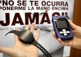 Dispositivo telemático para controlar el cumplimiento de las órdenes de alejamiento.