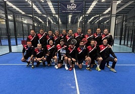 Componentes del Campus Padel Club Granada.