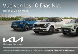 Vuelven los 10 Días Kia a ARM Motor: del 15 al 26 de mayo, las mejores condiciones para estrenar tu nuevo Kia