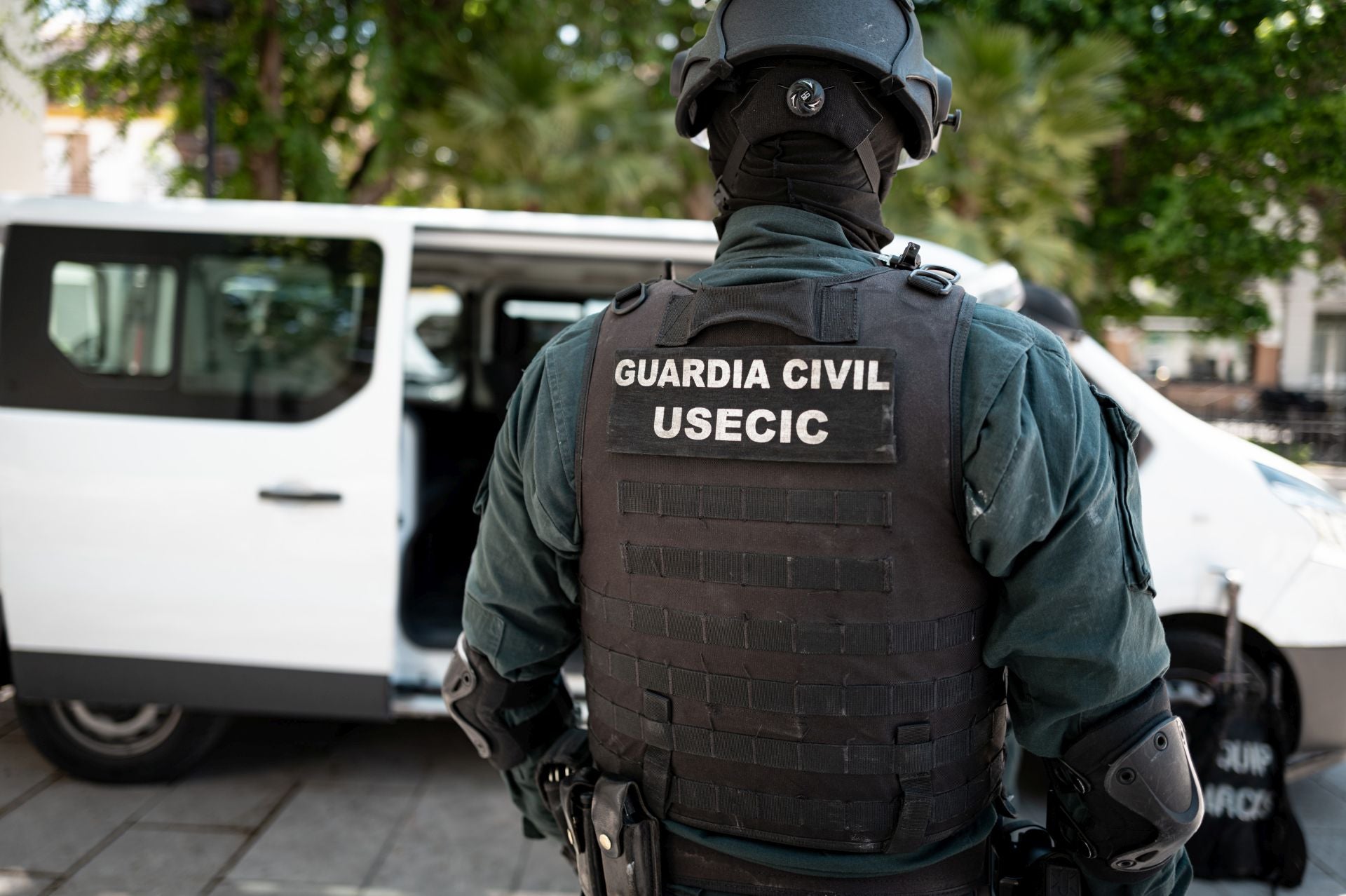 Las imágenes de la operación contra el narcotráfico en Ogíjares