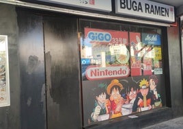 Así será la fachada de Buga Ramen en Almería.