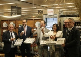 'Sabor Granada' promociona productos de 31 empresas de la provincia en los Corte Inglés de la capital .