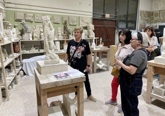 Visitas libres a la escuela de arte José Nogué en la edición de 2024.