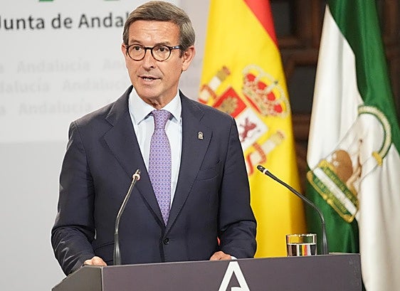 El consejero de Industria, Energía y Minas, Jorge Parad.