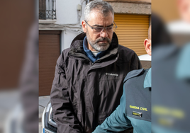 Momento de la detención del principal sospechoso del caso.