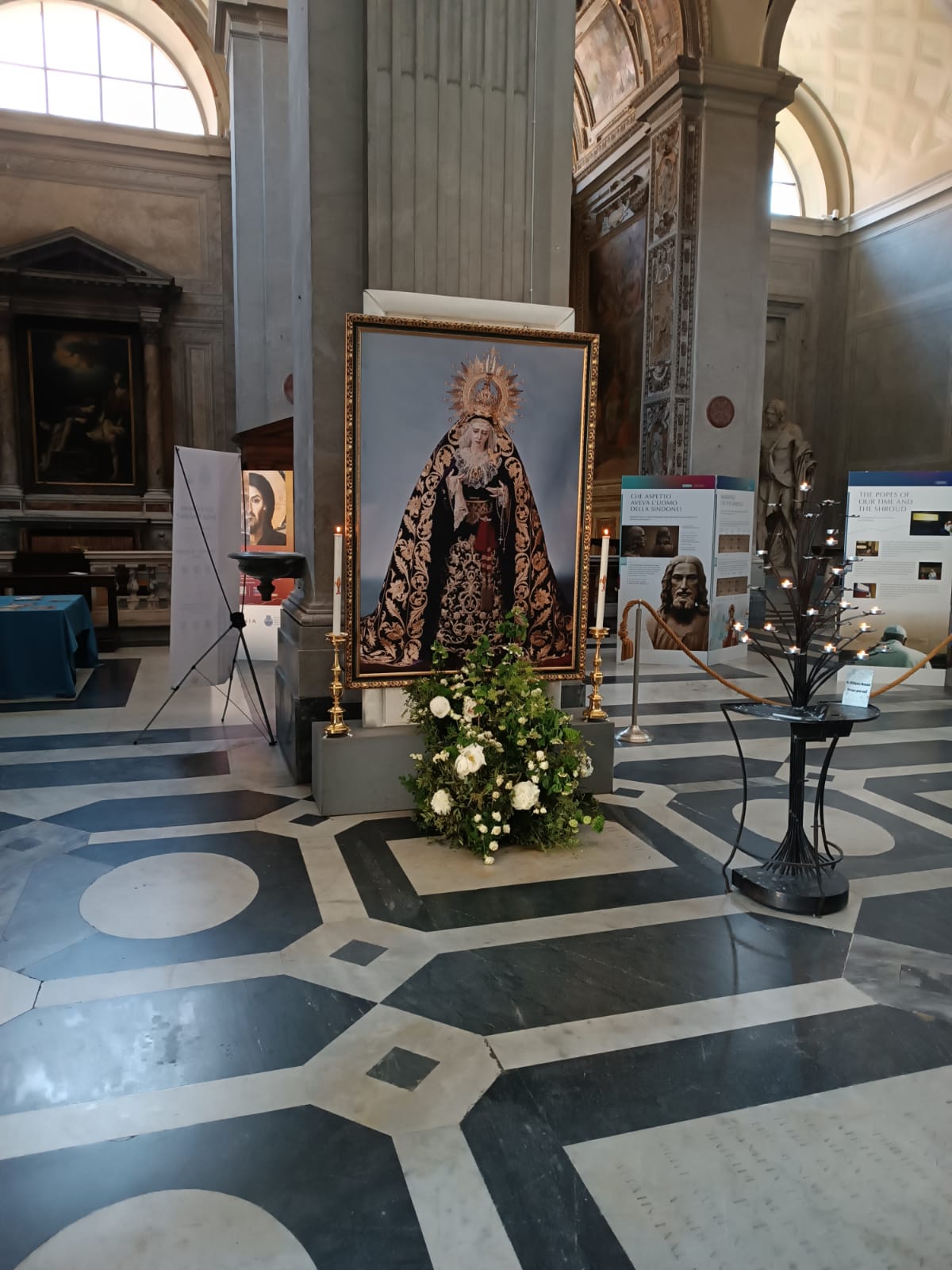 Jubileo de las cofradías: roma recuerda a maría santísima del mayor dolor en la basílica de san juan de los florentinos | ideal