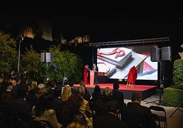 Entrega de los premios AJE.