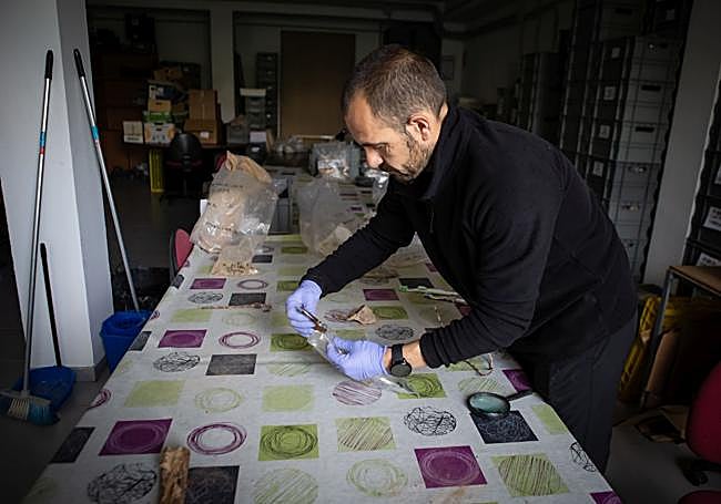 Laboratorio donde se almacenan todas las piezas.