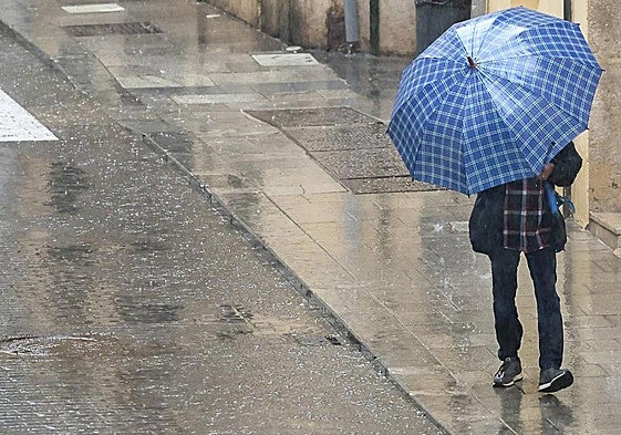 Lluvia en Andalucía.