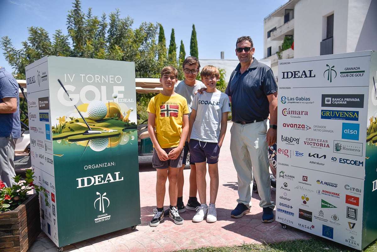 Ambiente y premiados del IV Torneo de Golf IDEAL