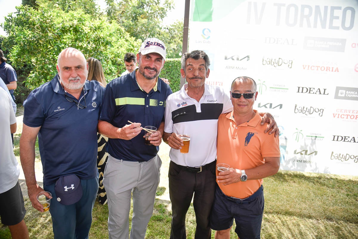 Ambiente y premiados del IV Torneo de Golf IDEAL