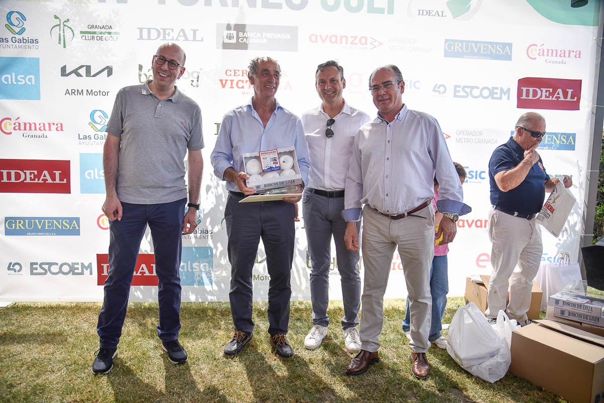 Ambiente y premiados del IV Torneo de Golf IDEAL