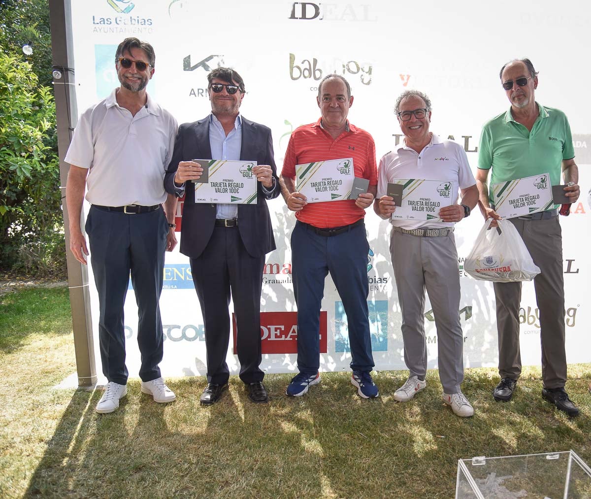 Ambiente y premiados del IV Torneo de Golf IDEAL