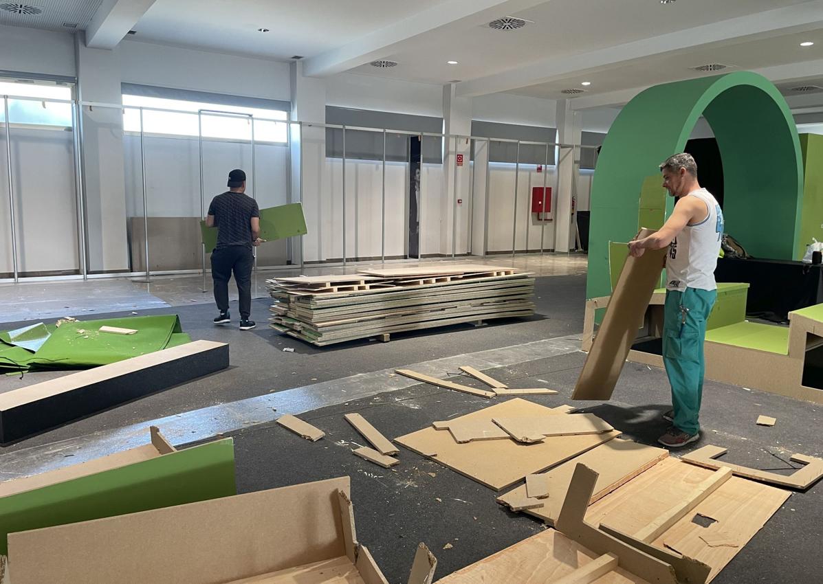 Imagen secundaria 1 - Expoliva se desmonta para que Ferias Jaén siga con su agenda programada
