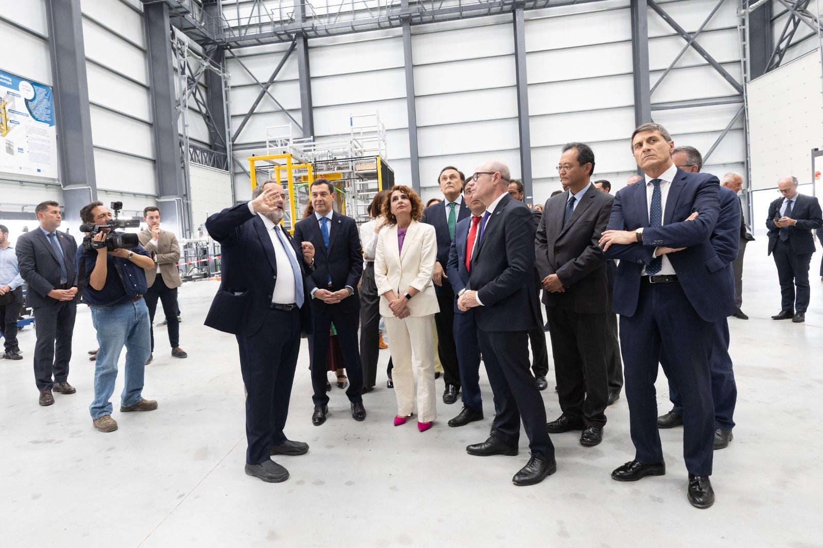 El acelerador de partículas de Granada arranca con su primera piedra