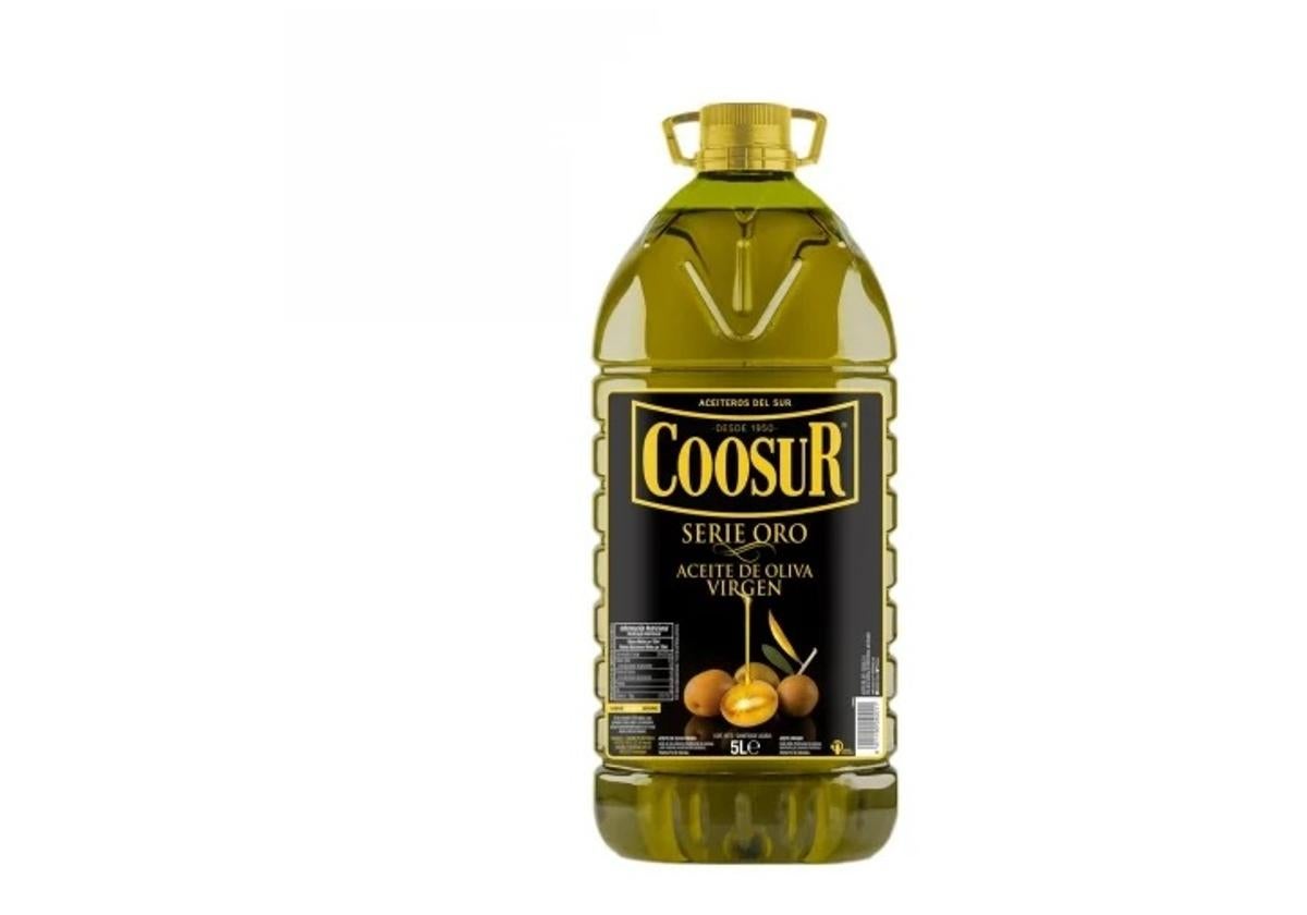 Carrefour desploma la garrafa de aceite de oliva virgen Coosur a precio de hace 10 años