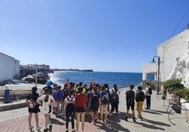 Mn marcha rutas de 'Senderismo divertido' para escolares en Salobreña