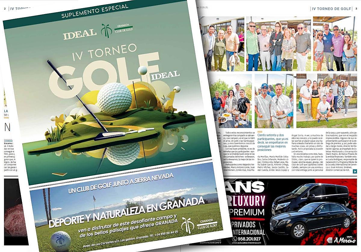 Detalle de la portada del suplemento sobre las páginas interiores.