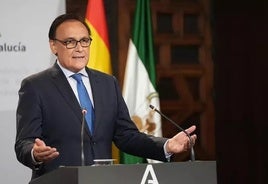 El consejero de Universidades, Investigación e Innovación, José Carlos Gómez Villamandos.