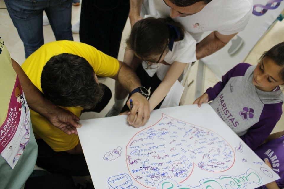 La imágenes de una carrera por &#039;la sonrisa de Elenita&#039;