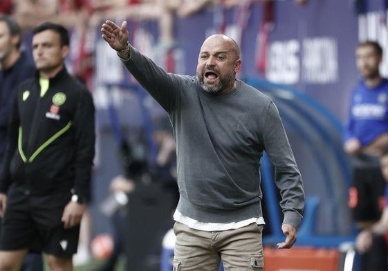 Manolo González, entrenador del Espanyol.