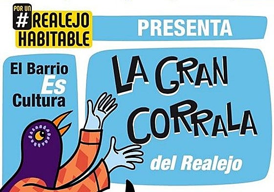 Cartel de la jornada cultural La Gran Corrala del Realejo.
