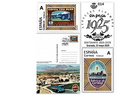 Así es el matasellos especial de Cervezas Alhambra