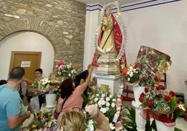 El Santuario de Monteagud y la Virgen de la Cabeza.