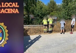 Rescatan a un hombre que cayó a una acequia cuando quería recuperar el balón de unos niños.