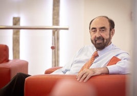 Ignacio García-Valdecasas, ayer en Granada.