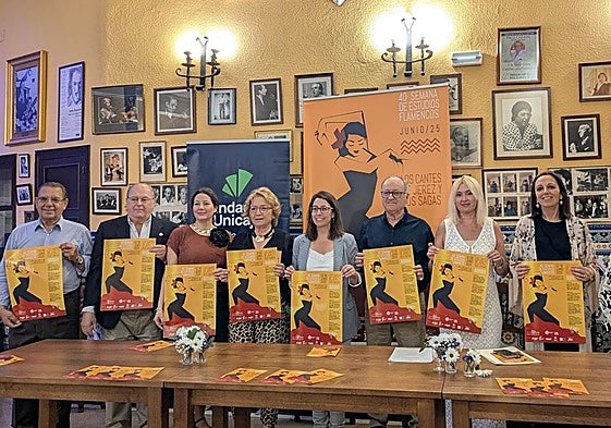 Presentación de la Semana de Estudios Flamencos de este año.